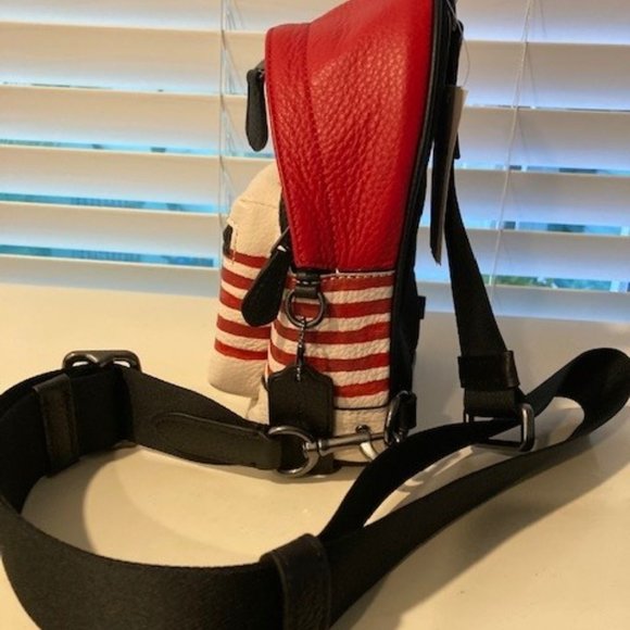 Coach Disney Mickey Mouse Keith Haring Backpack AND Wallet - NWT - Picture 8 of 11